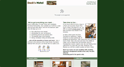 Desktop Screenshot of docksmotel.com